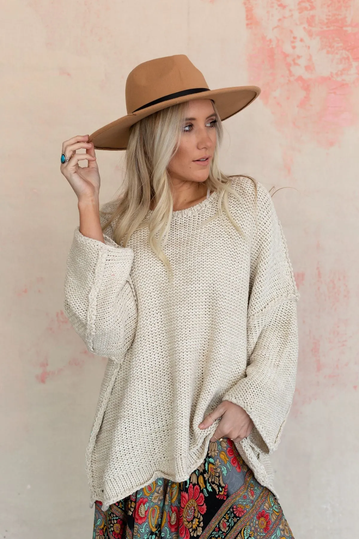 Crisp Air Sweater - Oatmeal