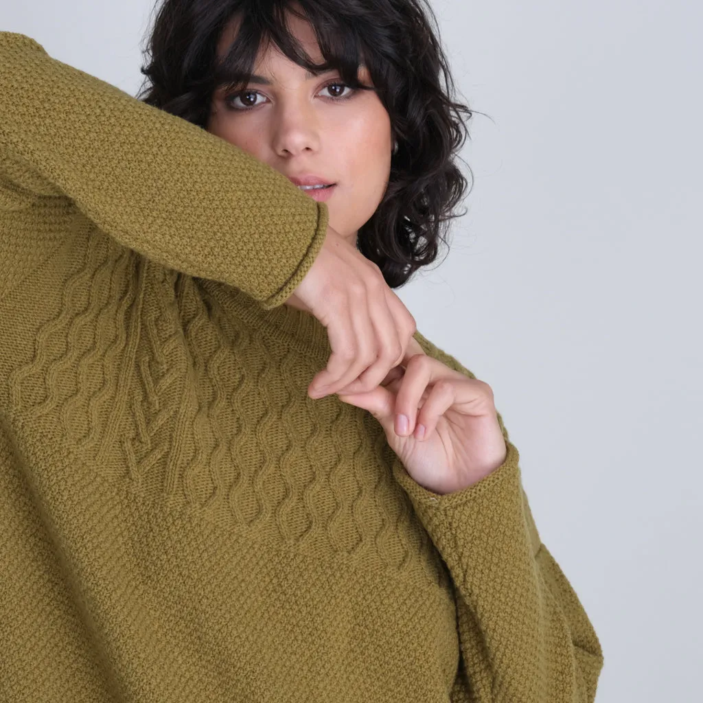 Robin Cable Knit Sweater